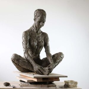 Carol Peace - Where Dreams Come From - in clay