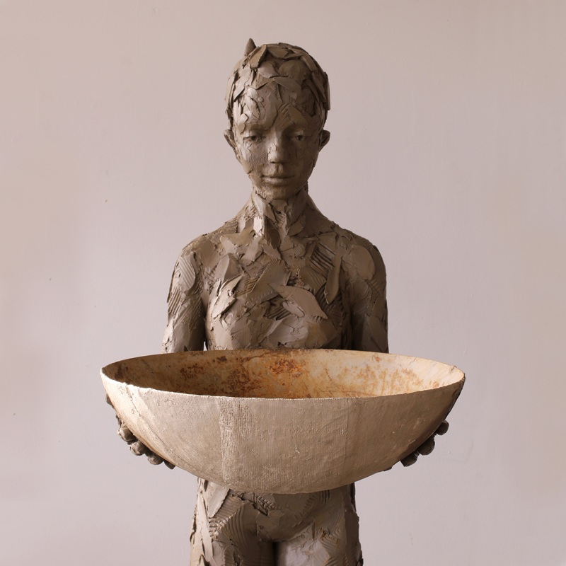 Bird Bath 120cms by Carol Peace