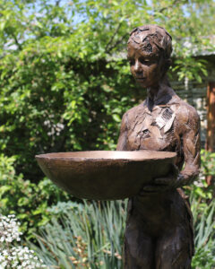 Bird Bath by Carol Peace